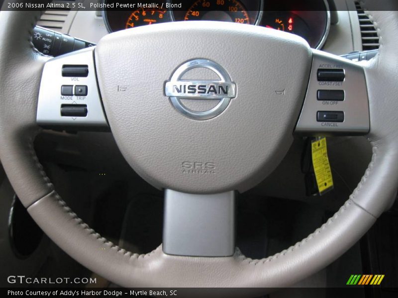 Polished Pewter Metallic / Blond 2006 Nissan Altima 2.5 SL