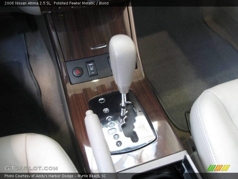 Polished Pewter Metallic / Blond 2006 Nissan Altima 2.5 SL