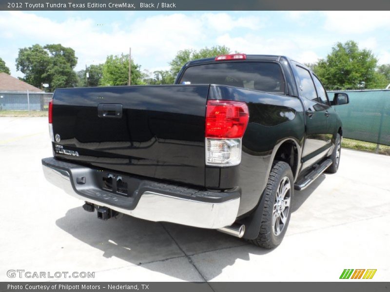Black / Black 2012 Toyota Tundra Texas Edition CrewMax