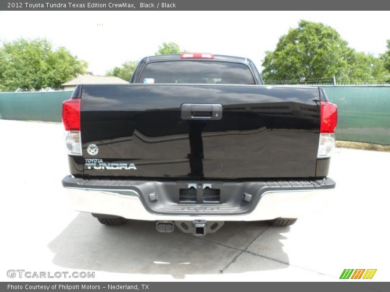 Black / Black 2012 Toyota Tundra Texas Edition CrewMax