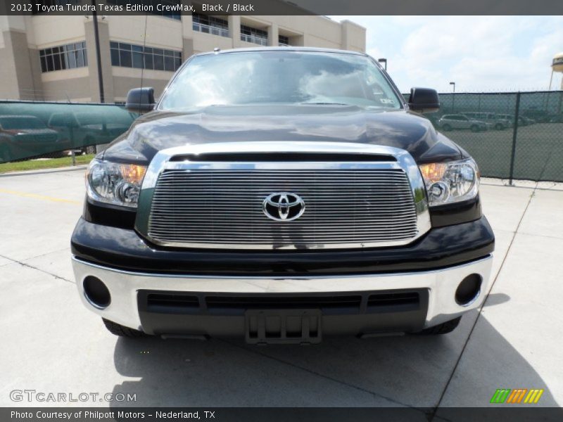 Black / Black 2012 Toyota Tundra Texas Edition CrewMax