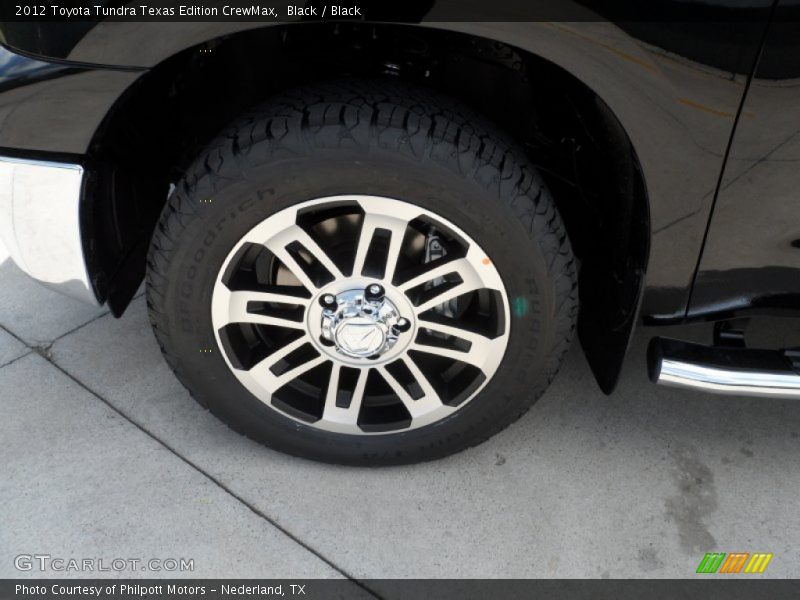 Black / Black 2012 Toyota Tundra Texas Edition CrewMax