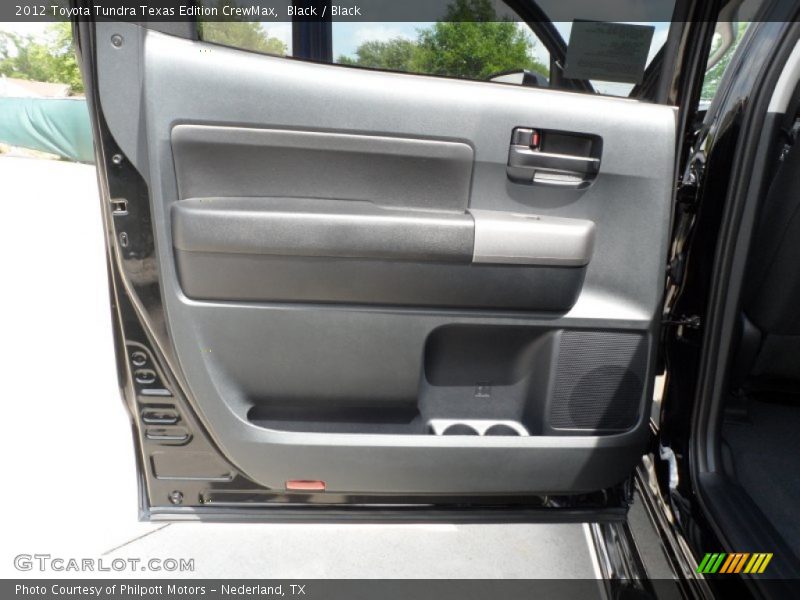 Black / Black 2012 Toyota Tundra Texas Edition CrewMax