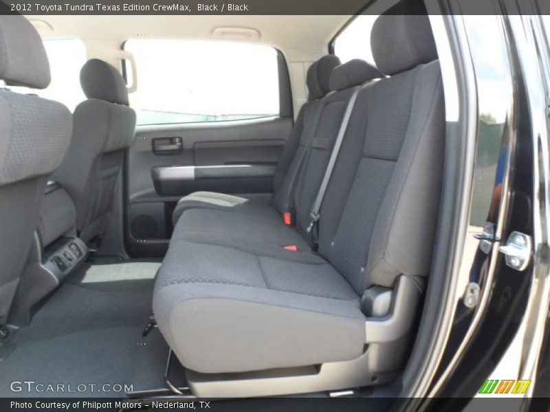 Black / Black 2012 Toyota Tundra Texas Edition CrewMax