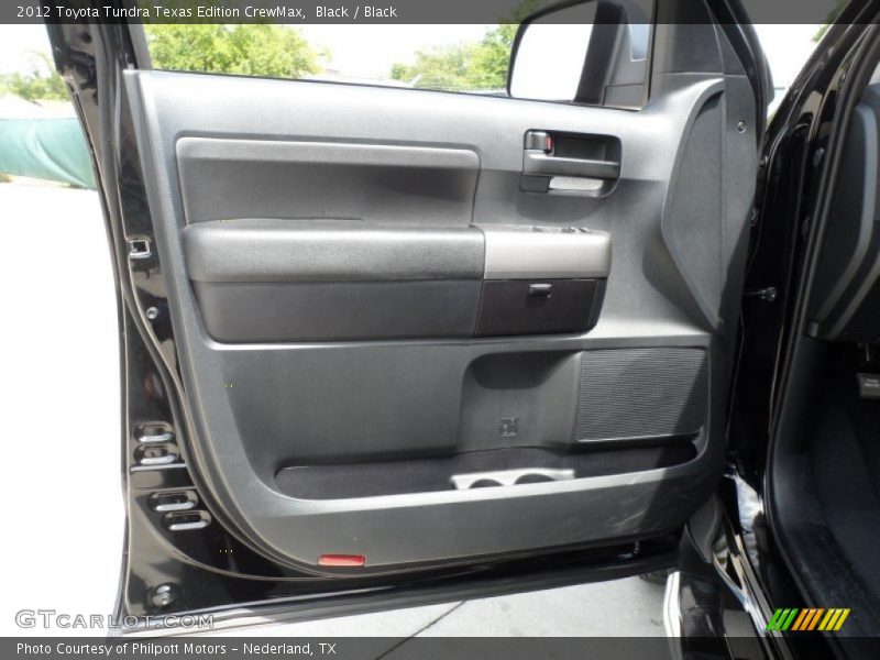 Black / Black 2012 Toyota Tundra Texas Edition CrewMax