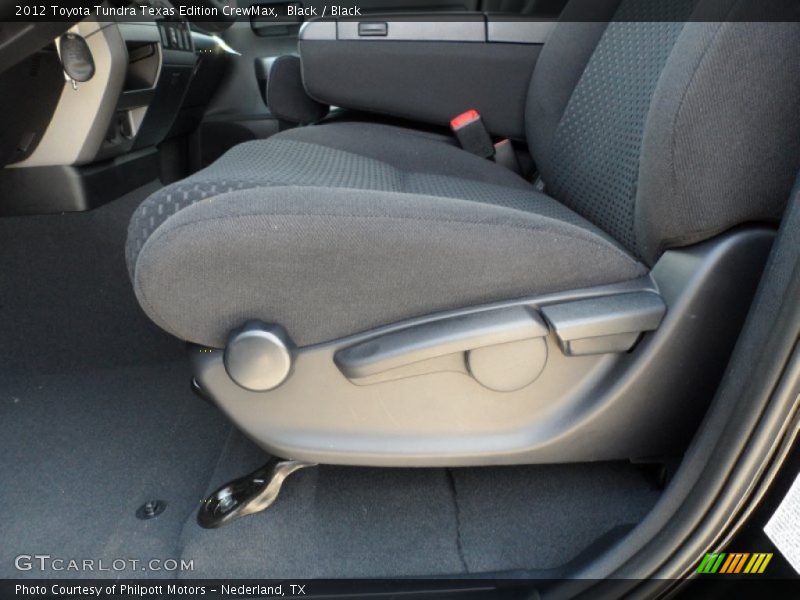 Black / Black 2012 Toyota Tundra Texas Edition CrewMax