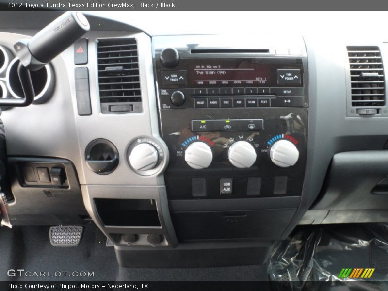 Black / Black 2012 Toyota Tundra Texas Edition CrewMax