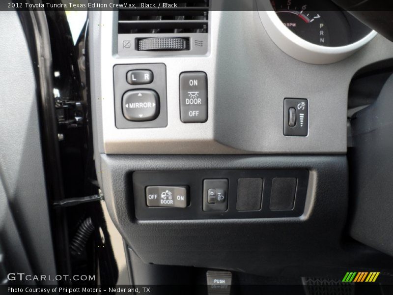 Black / Black 2012 Toyota Tundra Texas Edition CrewMax