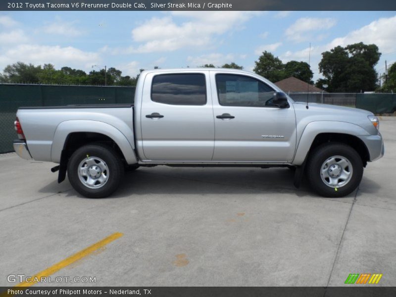 Silver Streak Mica / Graphite 2012 Toyota Tacoma V6 Prerunner Double Cab