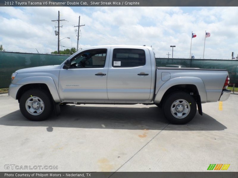 Silver Streak Mica / Graphite 2012 Toyota Tacoma V6 Prerunner Double Cab