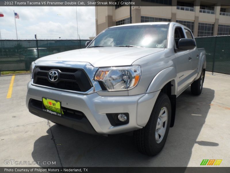 Silver Streak Mica / Graphite 2012 Toyota Tacoma V6 Prerunner Double Cab