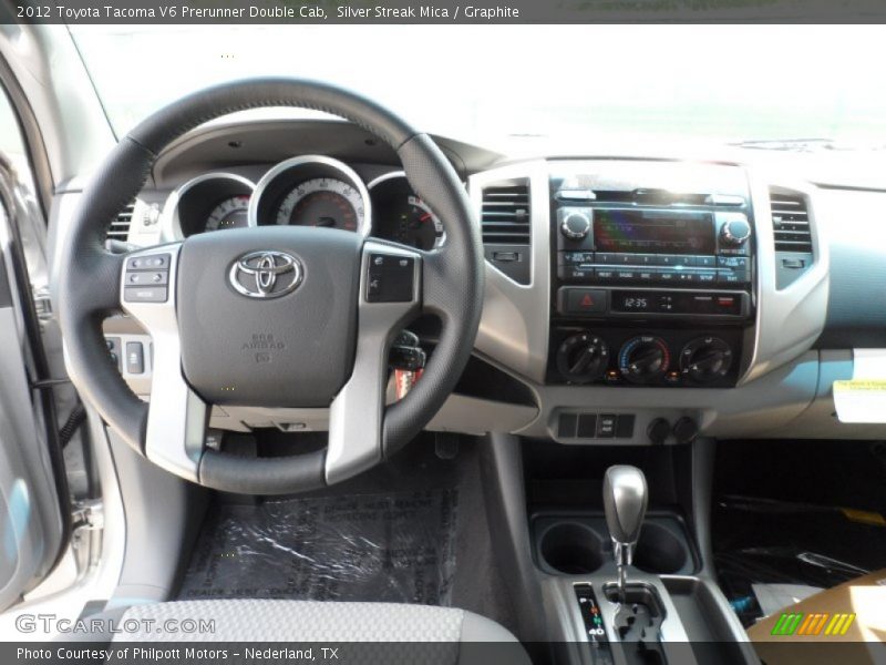 Silver Streak Mica / Graphite 2012 Toyota Tacoma V6 Prerunner Double Cab