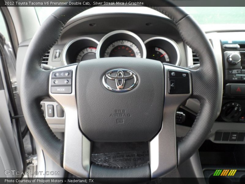 Silver Streak Mica / Graphite 2012 Toyota Tacoma V6 Prerunner Double Cab