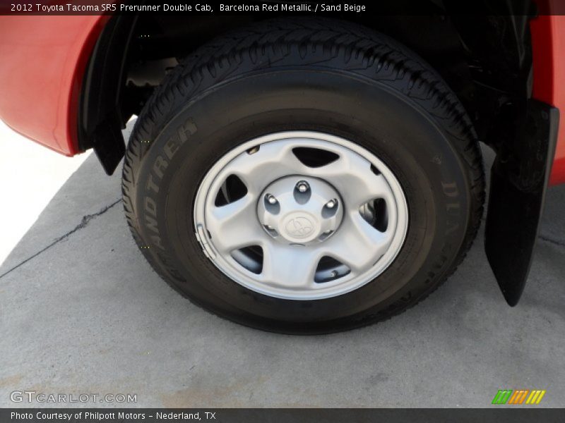Barcelona Red Metallic / Sand Beige 2012 Toyota Tacoma SR5 Prerunner Double Cab