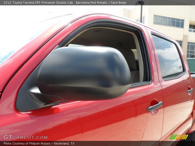 Barcelona Red Metallic / Sand Beige 2012 Toyota Tacoma SR5 Prerunner Double Cab