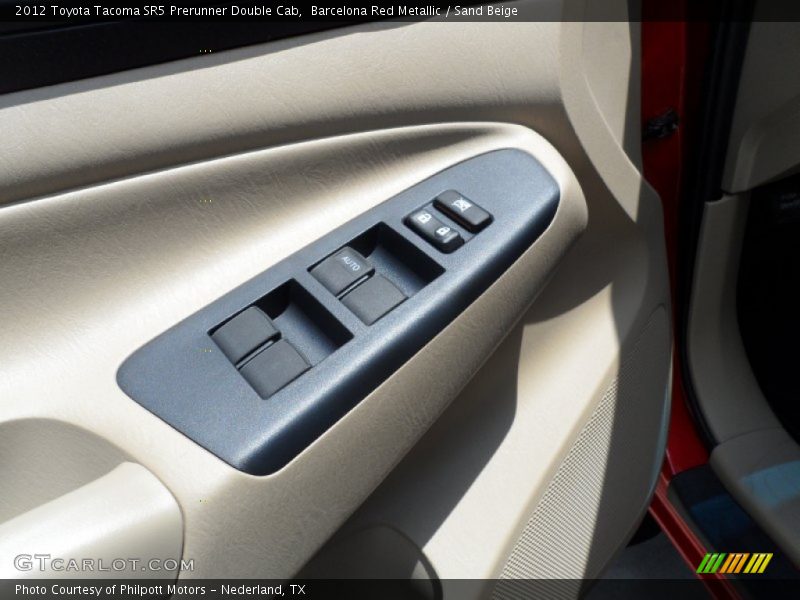 Barcelona Red Metallic / Sand Beige 2012 Toyota Tacoma SR5 Prerunner Double Cab