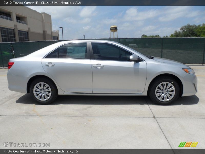 Classic Silver Metallic / Ash 2012 Toyota Camry LE