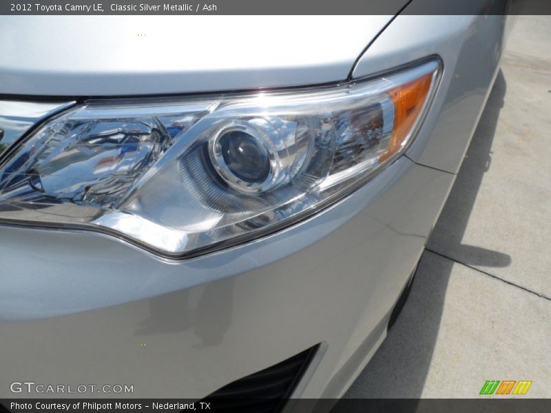 Classic Silver Metallic / Ash 2012 Toyota Camry LE