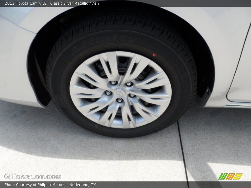 Classic Silver Metallic / Ash 2012 Toyota Camry LE