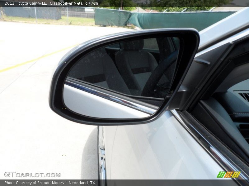 Classic Silver Metallic / Ash 2012 Toyota Camry LE