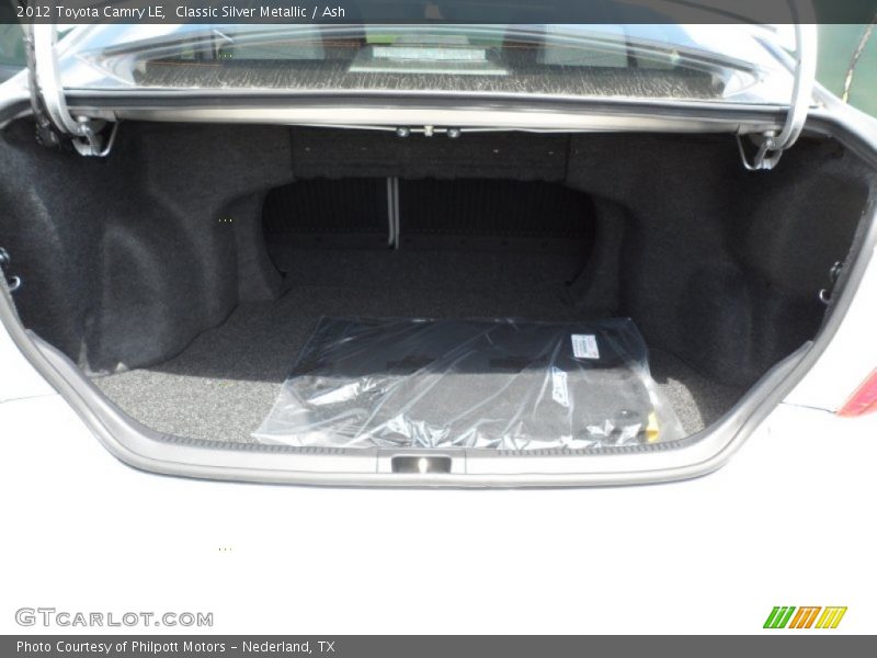 Classic Silver Metallic / Ash 2012 Toyota Camry LE