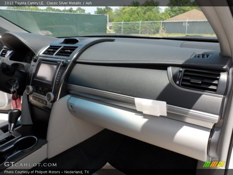 Classic Silver Metallic / Ash 2012 Toyota Camry LE