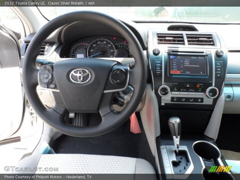 Classic Silver Metallic / Ash 2012 Toyota Camry LE