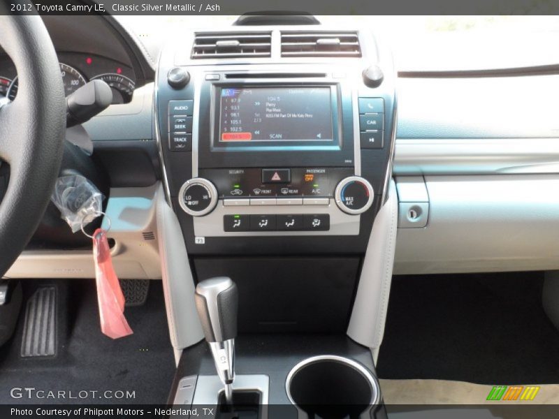 Classic Silver Metallic / Ash 2012 Toyota Camry LE