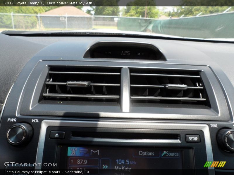 Classic Silver Metallic / Ash 2012 Toyota Camry LE