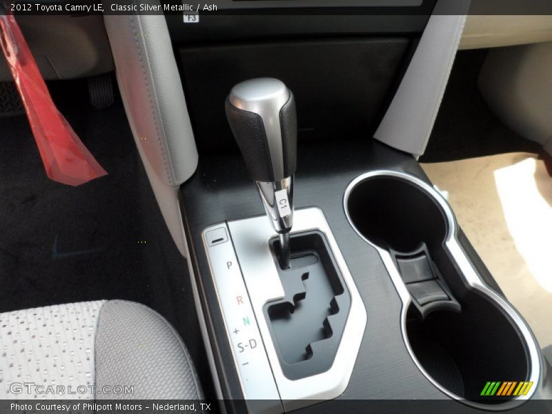 Classic Silver Metallic / Ash 2012 Toyota Camry LE