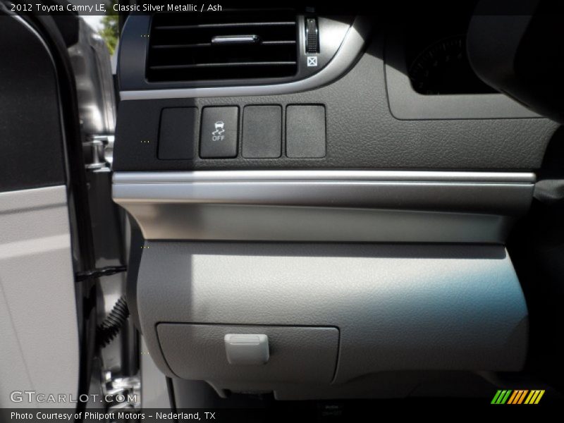 Classic Silver Metallic / Ash 2012 Toyota Camry LE