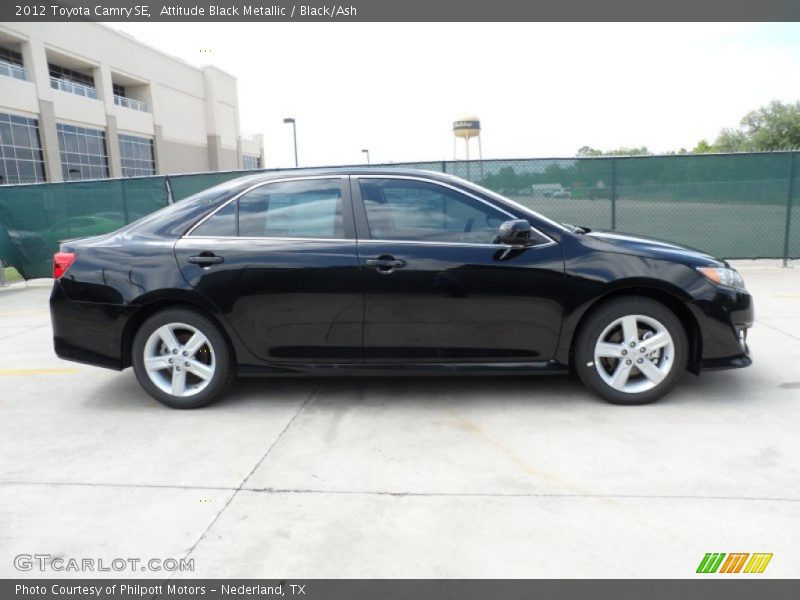 Attitude Black Metallic / Black/Ash 2012 Toyota Camry SE