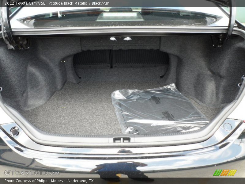 Attitude Black Metallic / Black/Ash 2012 Toyota Camry SE