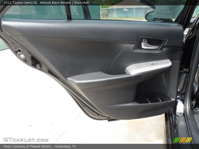 Attitude Black Metallic / Black/Ash 2012 Toyota Camry SE