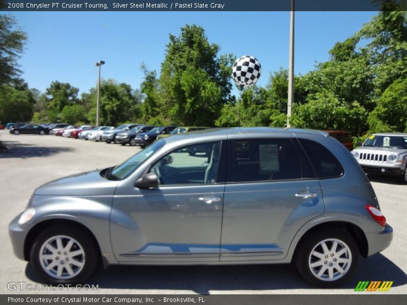 Silver Steel Metallic / Pastel Slate Gray 2008 Chrysler PT Cruiser Touring