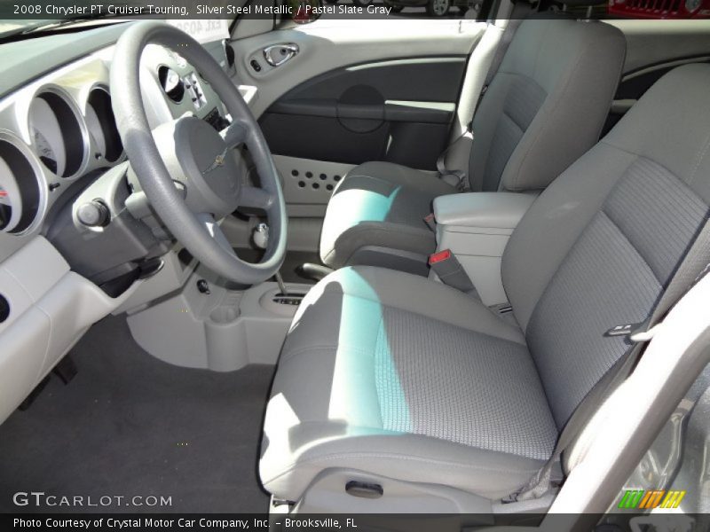 Silver Steel Metallic / Pastel Slate Gray 2008 Chrysler PT Cruiser Touring