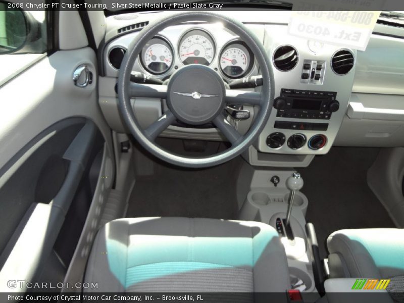 Silver Steel Metallic / Pastel Slate Gray 2008 Chrysler PT Cruiser Touring