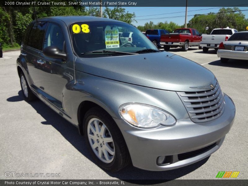 Silver Steel Metallic / Pastel Slate Gray 2008 Chrysler PT Cruiser Touring