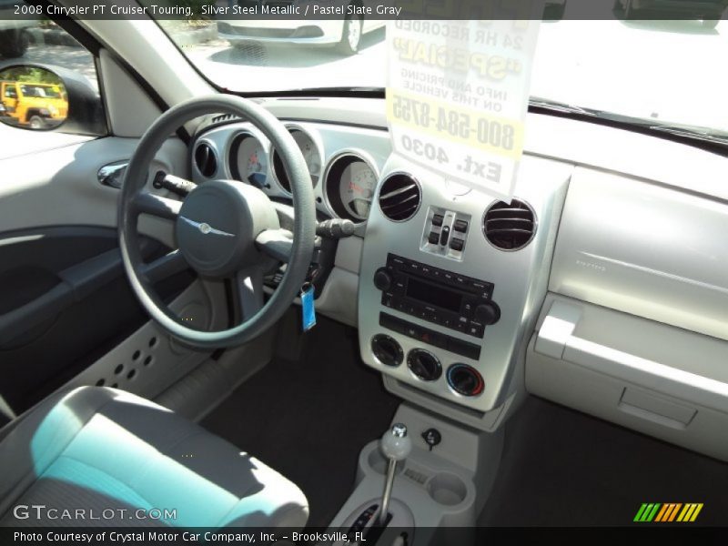 Silver Steel Metallic / Pastel Slate Gray 2008 Chrysler PT Cruiser Touring