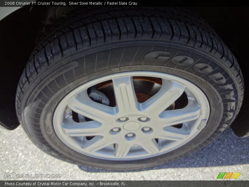 Silver Steel Metallic / Pastel Slate Gray 2008 Chrysler PT Cruiser Touring