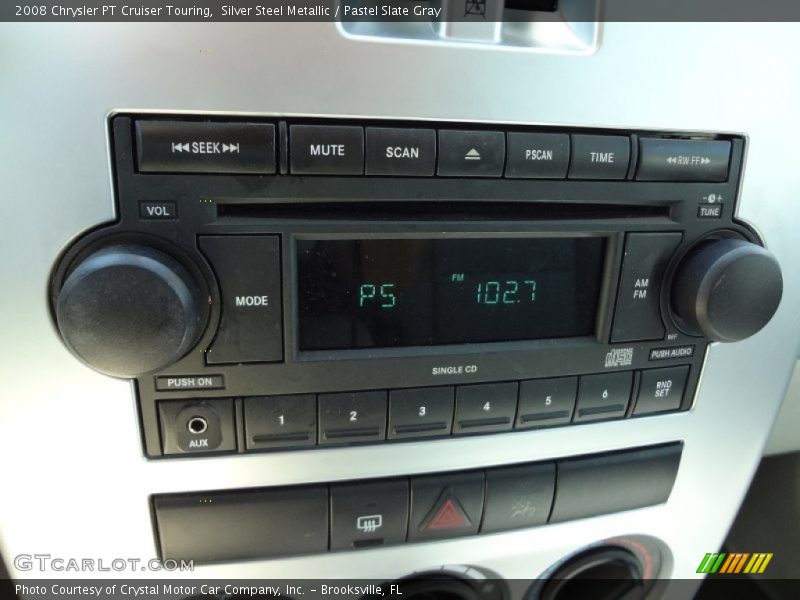 Silver Steel Metallic / Pastel Slate Gray 2008 Chrysler PT Cruiser Touring