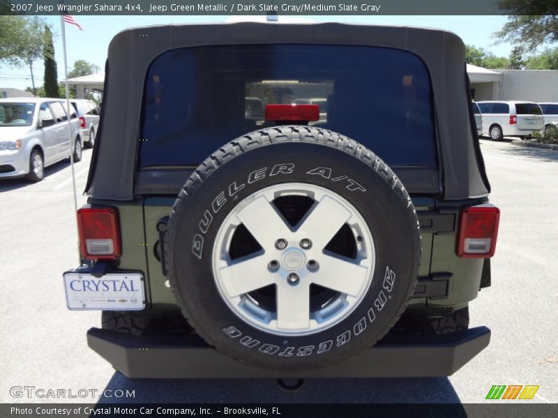 Jeep Green Metallic / Dark Slate Gray/Medium Slate Gray 2007 Jeep Wrangler Sahara 4x4