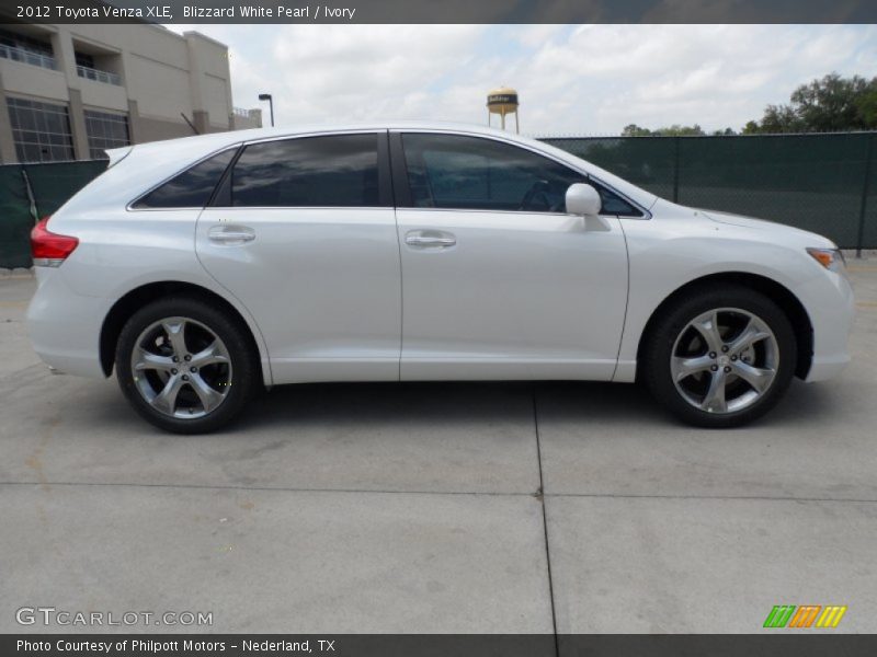 Blizzard White Pearl / Ivory 2012 Toyota Venza XLE