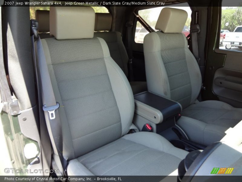 Jeep Green Metallic / Dark Slate Gray/Medium Slate Gray 2007 Jeep Wrangler Sahara 4x4