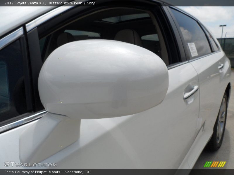 Blizzard White Pearl / Ivory 2012 Toyota Venza XLE