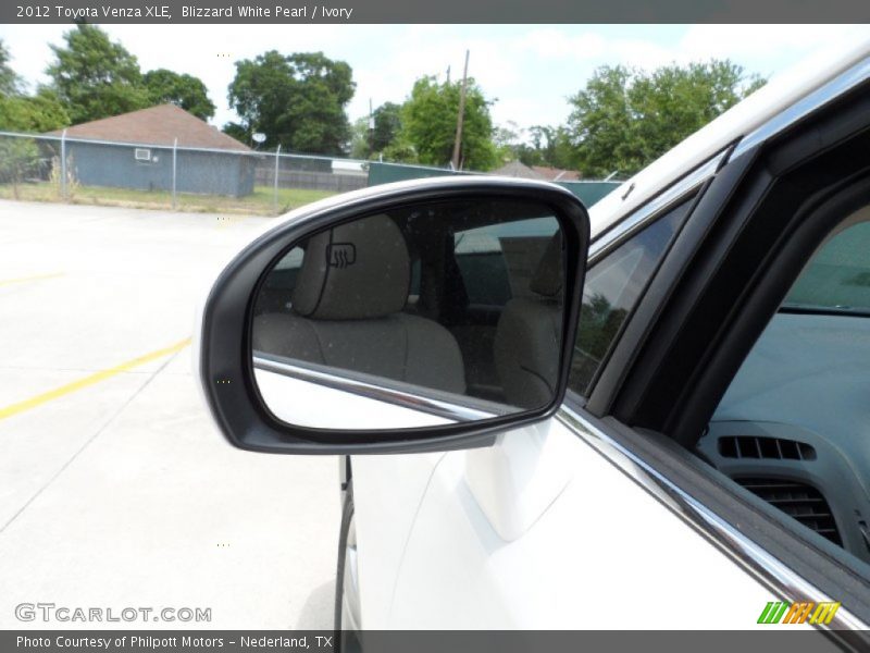 Blizzard White Pearl / Ivory 2012 Toyota Venza XLE