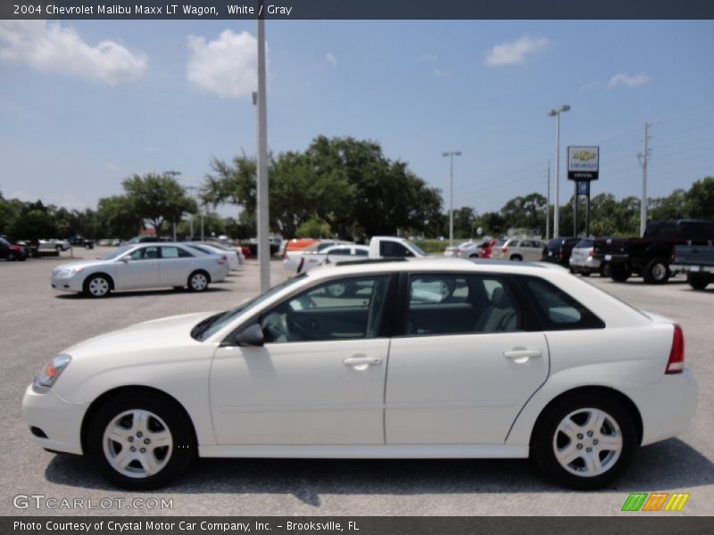 White / Gray 2004 Chevrolet Malibu Maxx LT Wagon
