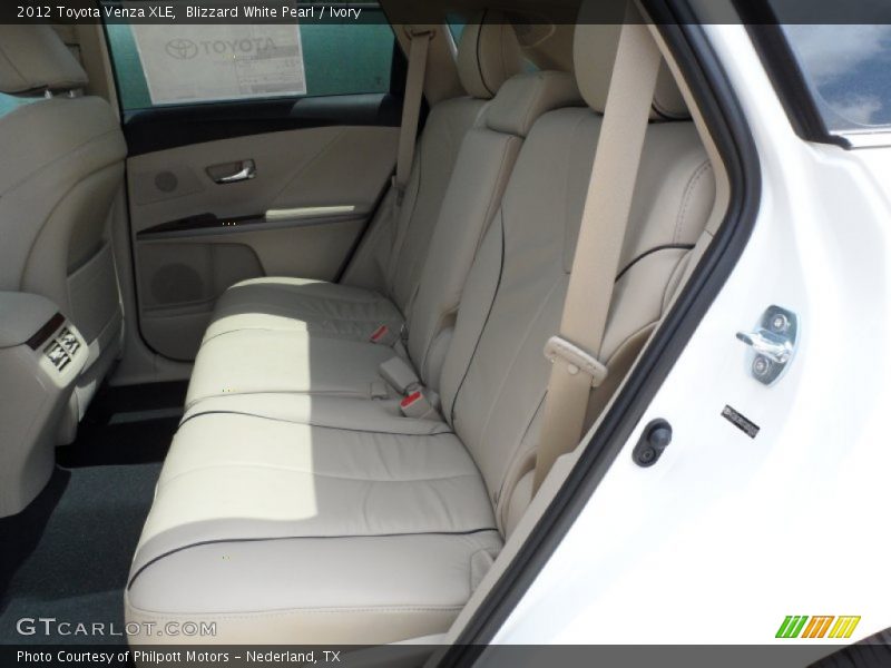 Blizzard White Pearl / Ivory 2012 Toyota Venza XLE