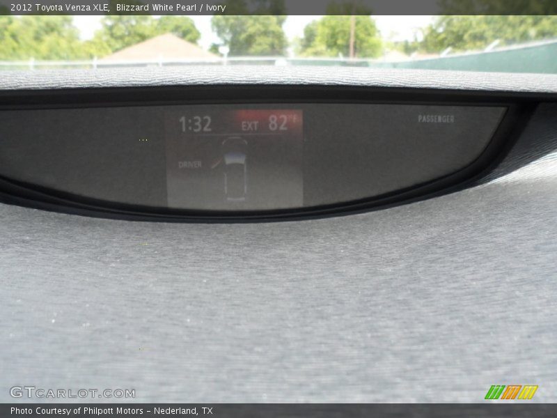 Blizzard White Pearl / Ivory 2012 Toyota Venza XLE