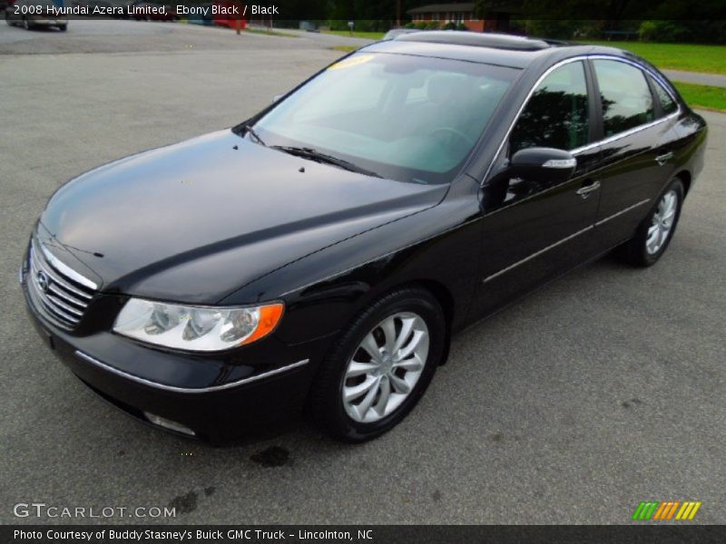 Ebony Black / Black 2008 Hyundai Azera Limited